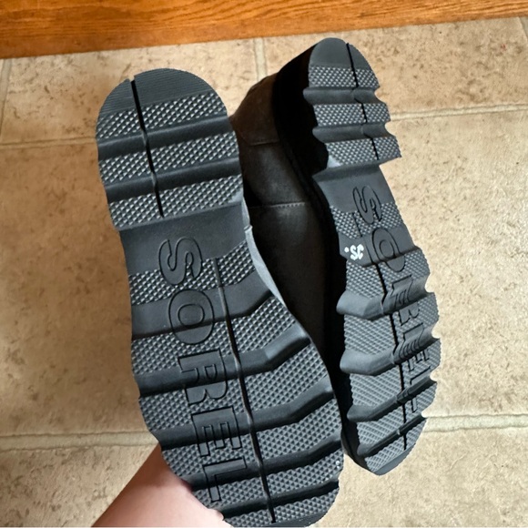 Sorel Gray Lennox Chelsea Boot Booties Waterproof Leather Size 11 - Picture 5 of 9